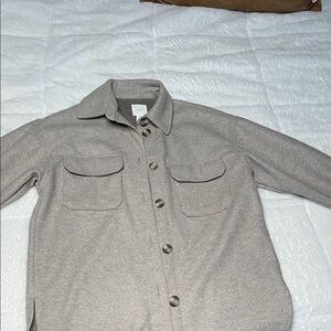 Beige Shacket H&M